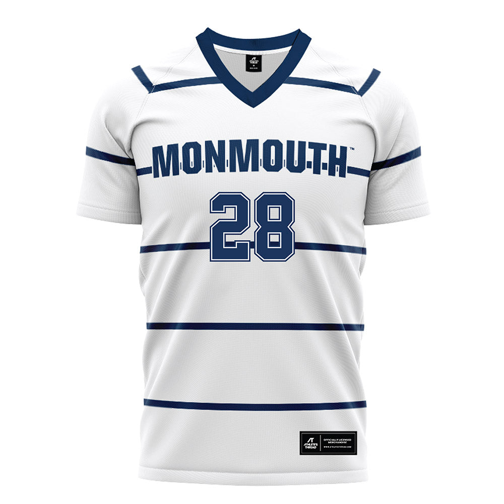 Monmouth - NCAA Women's Soccer : Alex Dreihaup - White Soccer Jersey-0