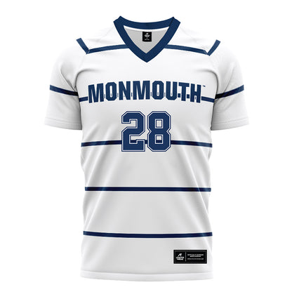Monmouth - NCAA Women's Soccer : Alex Dreihaup - White Soccer Jersey-0