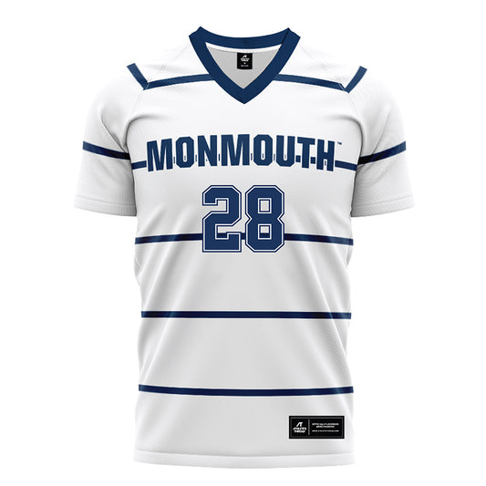 Monmouth - NCAA Women's Soccer : Alex Dreihaup - White Soccer Jersey-0