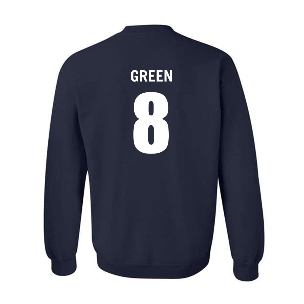 Monmouth - NCAA Men's Basketball : Christopher Green - Replica Shersey Crewneck Sweatshirt-1