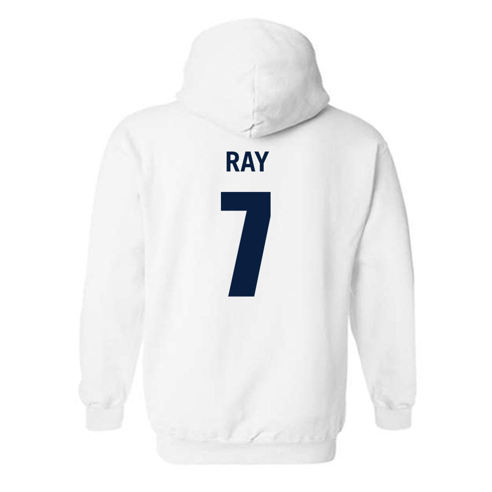 Monmouth - NCAA Men's Basketball : Justin Ray - Replica Shersey Hooded Sweatshirt-1