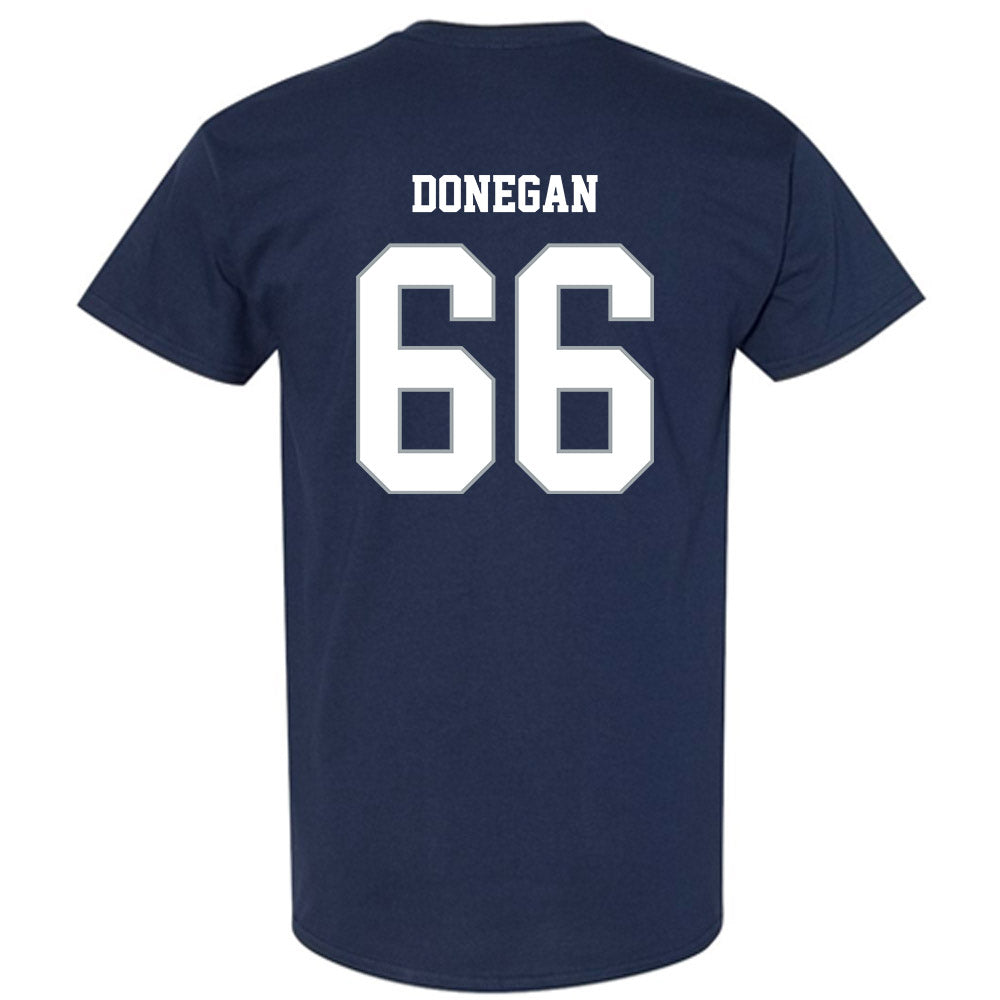 Monmouth - NCAA Men's Lacrosse : Sean Donegan - Blue T-Shirt-1