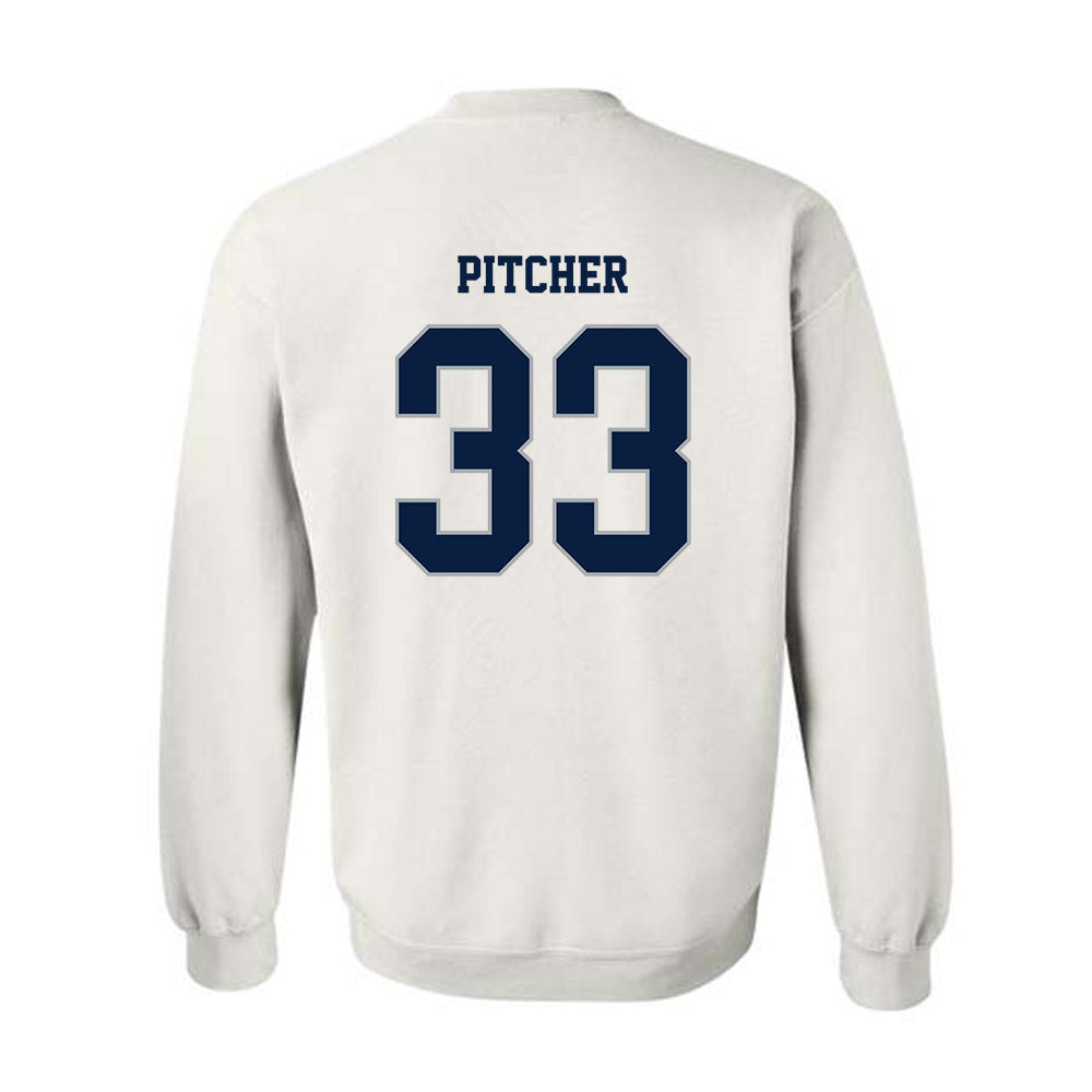 Monmouth - NCAA Men's Lacrosse : Cole Pitcher - Replica Shersey Crewneck Sweatshirt