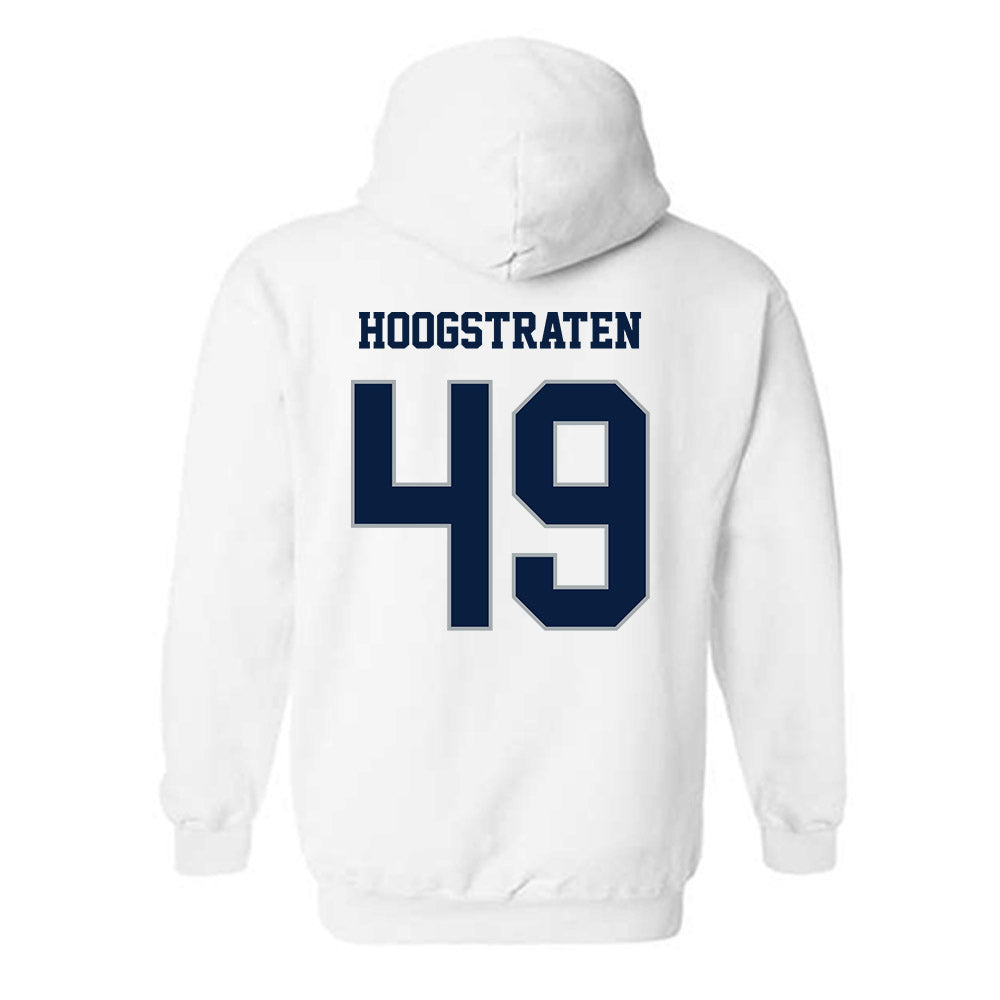 Monmouth - NCAA Men's Lacrosse : Kade Hoogstraten - Replica Shersey Hooded Sweatshirt-1