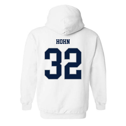 Monmouth - NCAA Men's Lacrosse : William Hohn - Replica Shersey Hooded Sweatshirt