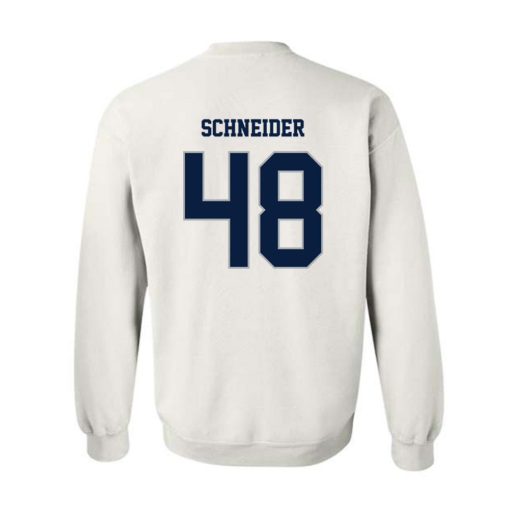 Monmouth - NCAA Men's Lacrosse : Jake Schneider - Replica Shersey Crewneck Sweatshirt-1
