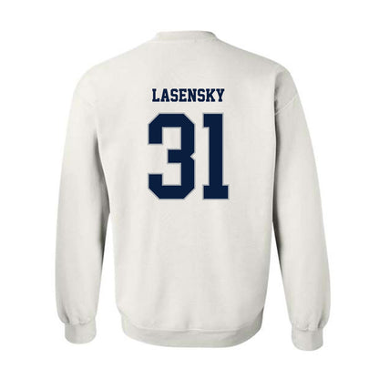 Monmouth - NCAA Men's Lacrosse : Brayden Lasensky - Replica Shersey Crewneck Sweatshirt-1