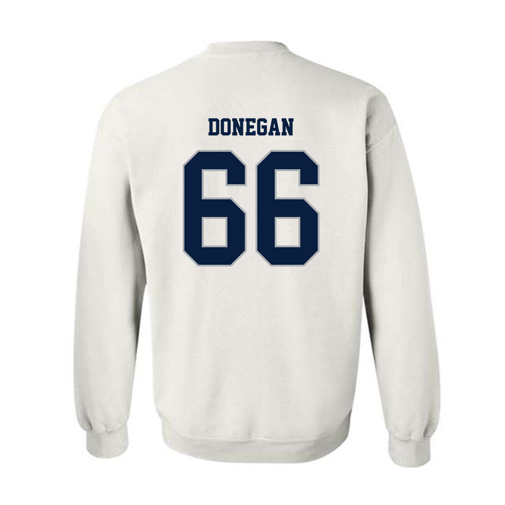 Monmouth - NCAA Men's Lacrosse : Sean Donegan - Replica Shersey Crewneck Sweatshirt-1