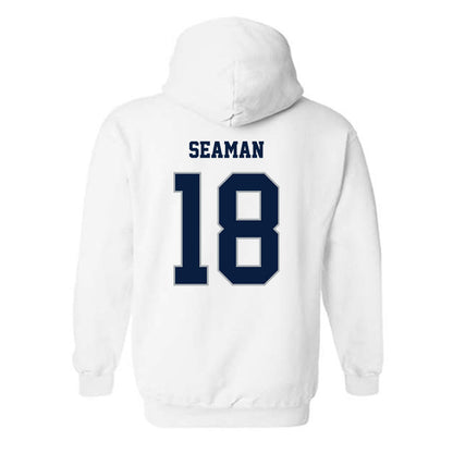 Monmouth - NCAA Men's Lacrosse : Gavin Seaman - Replica Shersey Hooded Sweatshirt-1