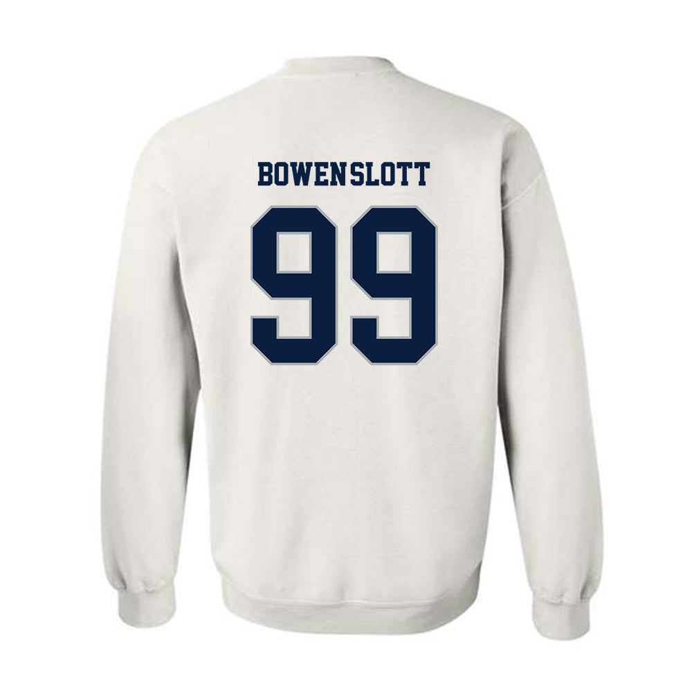 Monmouth - NCAA Men's Lacrosse : Gabe Bowen-Slott - Replica Shersey Crewneck Sweatshirt-1
