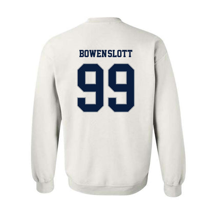 Monmouth - NCAA Men's Lacrosse : Gabe Bowen-Slott - Replica Shersey Crewneck Sweatshirt-1