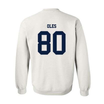 Monmouth - NCAA Men's Lacrosse : Lincoln Oles - Replica Shersey Crewneck Sweatshirt-1