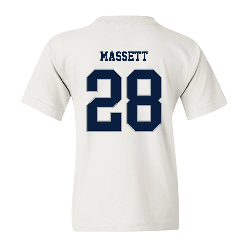 Monmouth - NCAA Men's Lacrosse : Sean Massett - Replica Shersey Youth T-Shirt-1