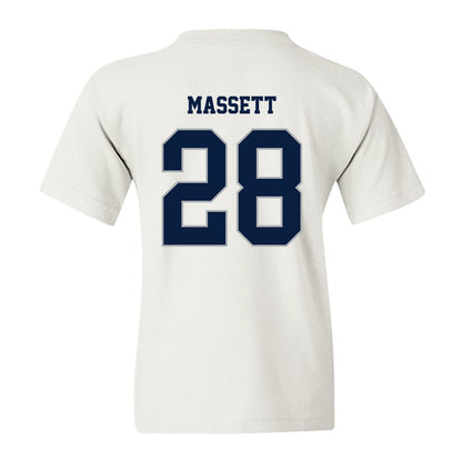 Monmouth - NCAA Men's Lacrosse : Sean Massett - Replica Shersey Youth T-Shirt-1