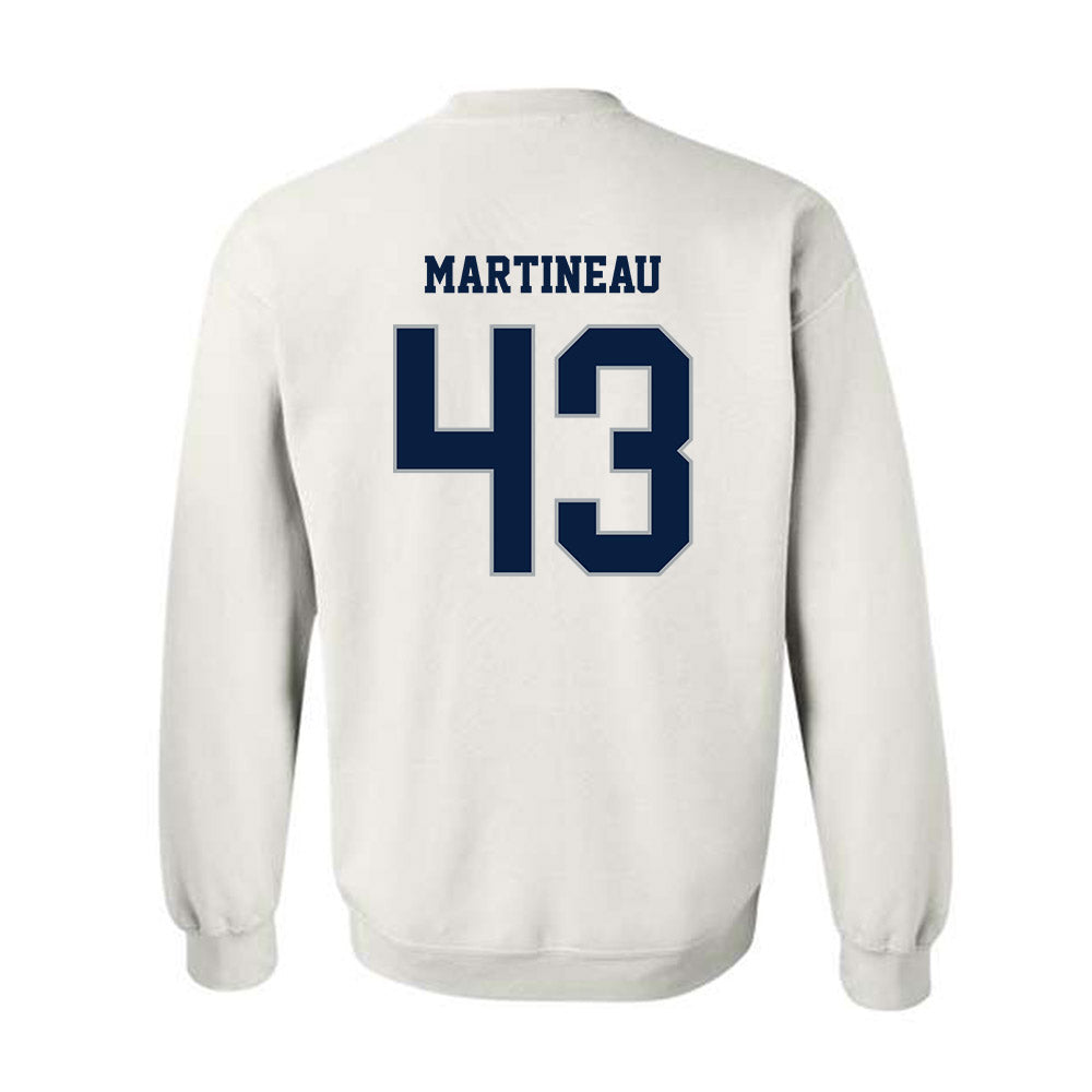 Monmouth - NCAA Men's Lacrosse : Lance Martineau - Replica Shersey Crewneck Sweatshirt-1