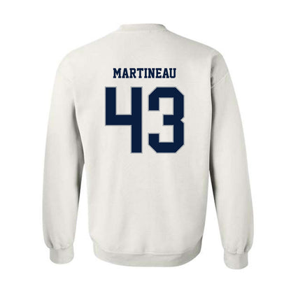Monmouth - NCAA Men's Lacrosse : Lance Martineau - Replica Shersey Crewneck Sweatshirt-1