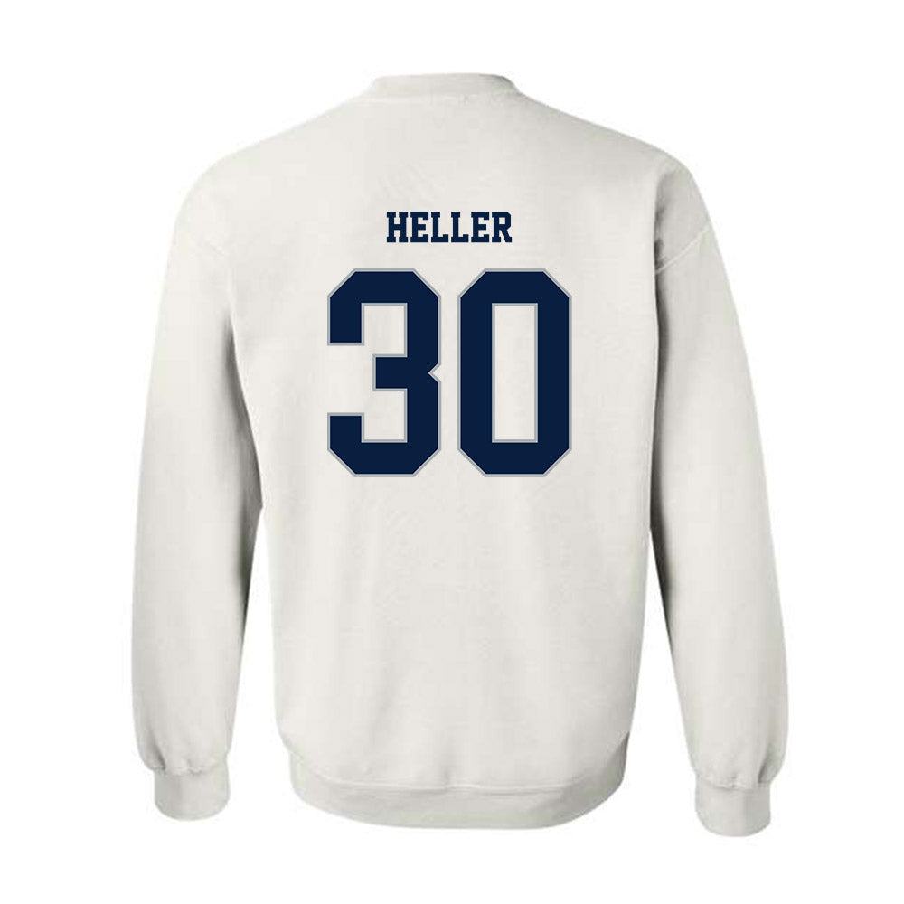 Monmouth - NCAA Men's Lacrosse : Tommy Heller - Replica Shersey Crewneck Sweatshirt-1