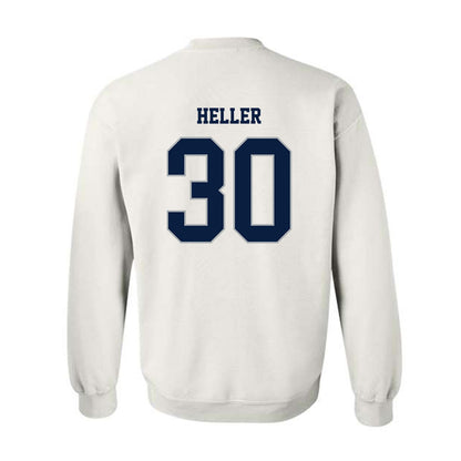 Monmouth - NCAA Men's Lacrosse : Tommy Heller - Replica Shersey Crewneck Sweatshirt-1