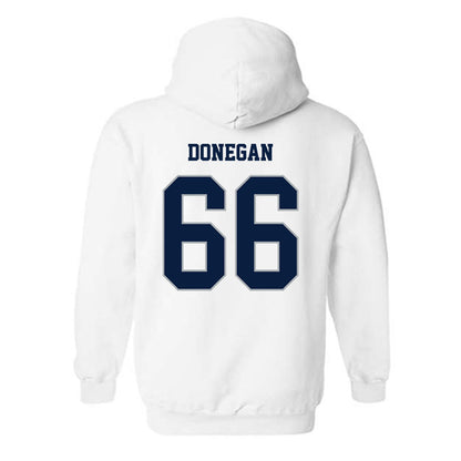Monmouth - NCAA Men's Lacrosse : Sean Donegan - Replica Shersey Hooded Sweatshirt-1