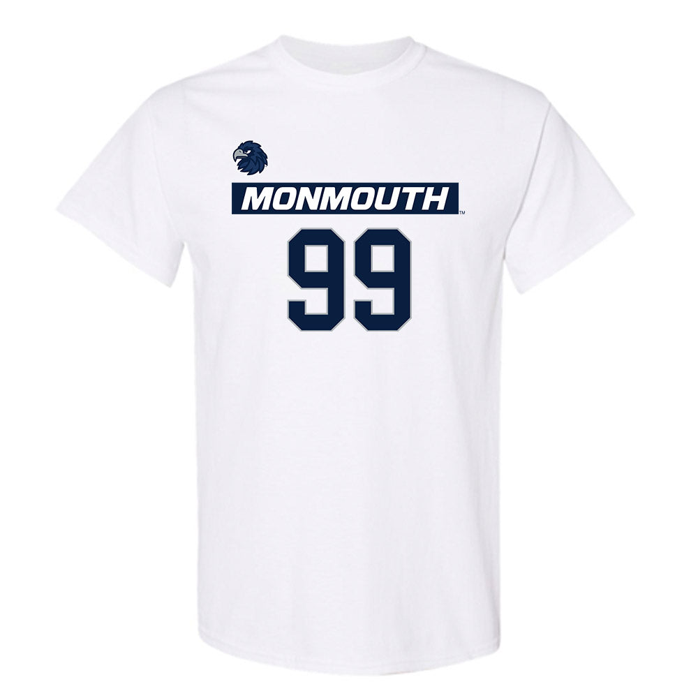 Monmouth - NCAA Men's Lacrosse : Gabe Bowen-Slott - Replica Shersey T-Shirt-0