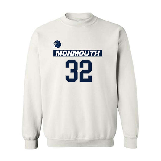 Monmouth - NCAA Men's Lacrosse : William Hohn - Replica Shersey Crewneck Sweatshirt