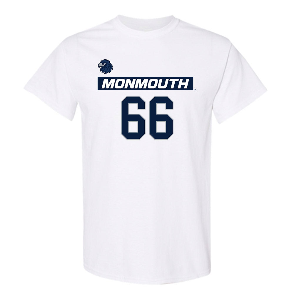 Monmouth - NCAA Men's Lacrosse : Sean Donegan - Replica Shersey T-Shirt-0