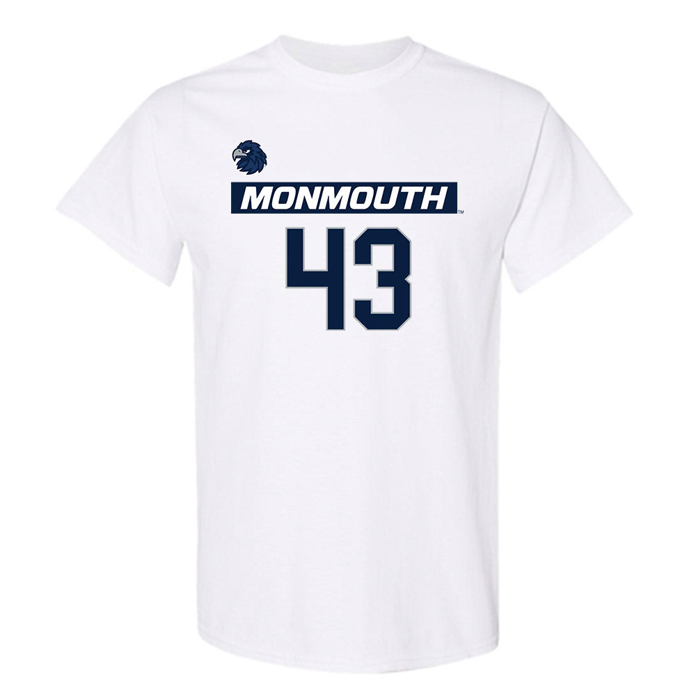 Monmouth - NCAA Men's Lacrosse : Lance Martineau - Replica Shersey T-Shirt-0