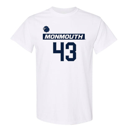 Monmouth - NCAA Men's Lacrosse : Lance Martineau - Replica Shersey T-Shirt-0