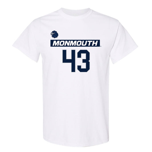 Monmouth - NCAA Men's Lacrosse : Lance Martineau - Replica Shersey T-Shirt-0