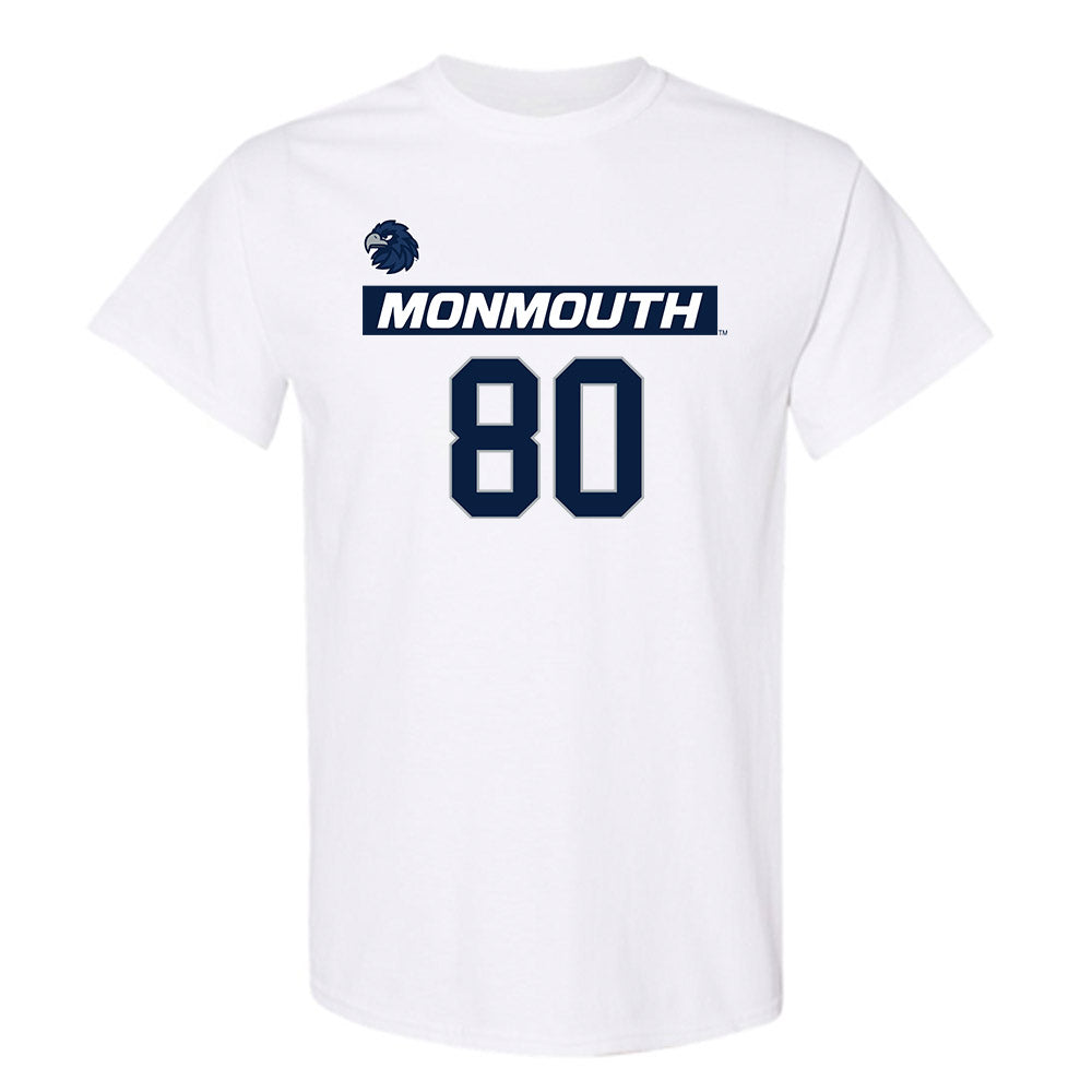 Monmouth - NCAA Men's Lacrosse : Lincoln Oles - Replica Shersey T-Shirt-0