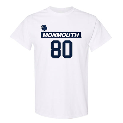Monmouth - NCAA Men's Lacrosse : Lincoln Oles - Replica Shersey T-Shirt-0
