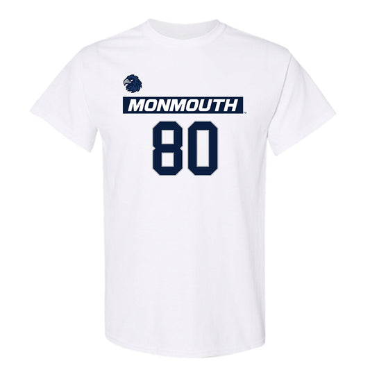 Monmouth - NCAA Men's Lacrosse : Lincoln Oles - Replica Shersey T-Shirt-0