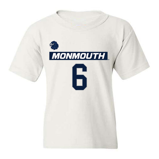 Monmouth - NCAA Men's Lacrosse : Ryan O'Rourke - Replica Shersey Youth T-Shirt-0