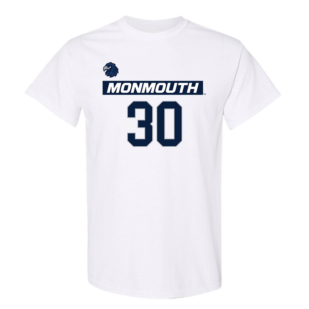Monmouth - NCAA Men's Lacrosse : Tommy Heller - Replica Shersey T-Shirt-0