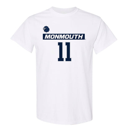 Monmouth - NCAA Men's Lacrosse : Sean Ketchen - Replica Shersey T-Shirt-0