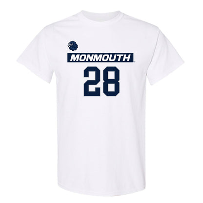 Monmouth - NCAA Men's Lacrosse : Sean Massett - Replica Shersey T-Shirt-0