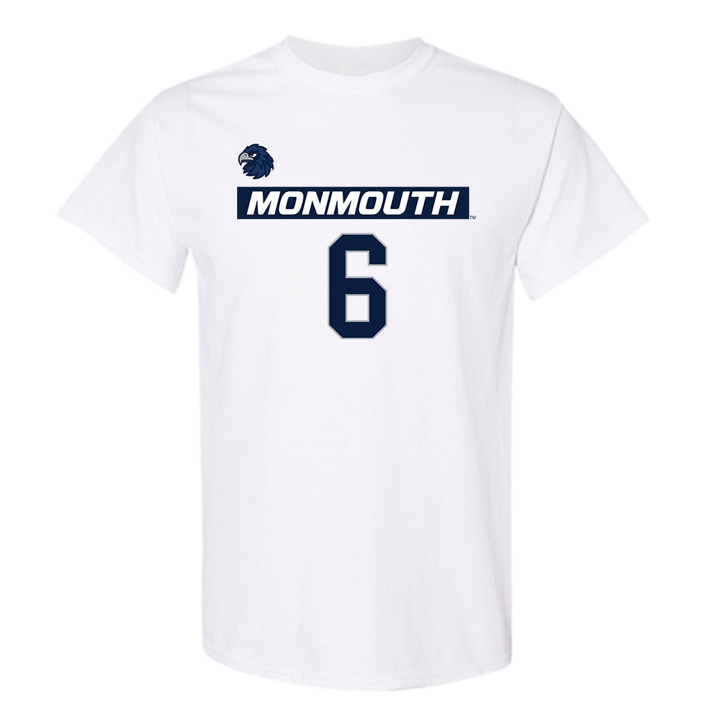 Monmouth - NCAA Men's Lacrosse : Ryan O'Rourke - Replica Shersey T-Shirt-0