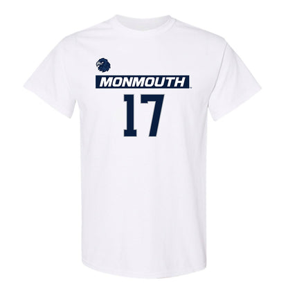 Monmouth - NCAA Men's Lacrosse : Terrence Lacewell - Replica Shersey T-Shirt-0