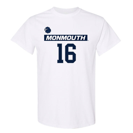 Monmouth - NCAA Men's Lacrosse : Daniel Boyer - Replica Shersey T-Shirt-0