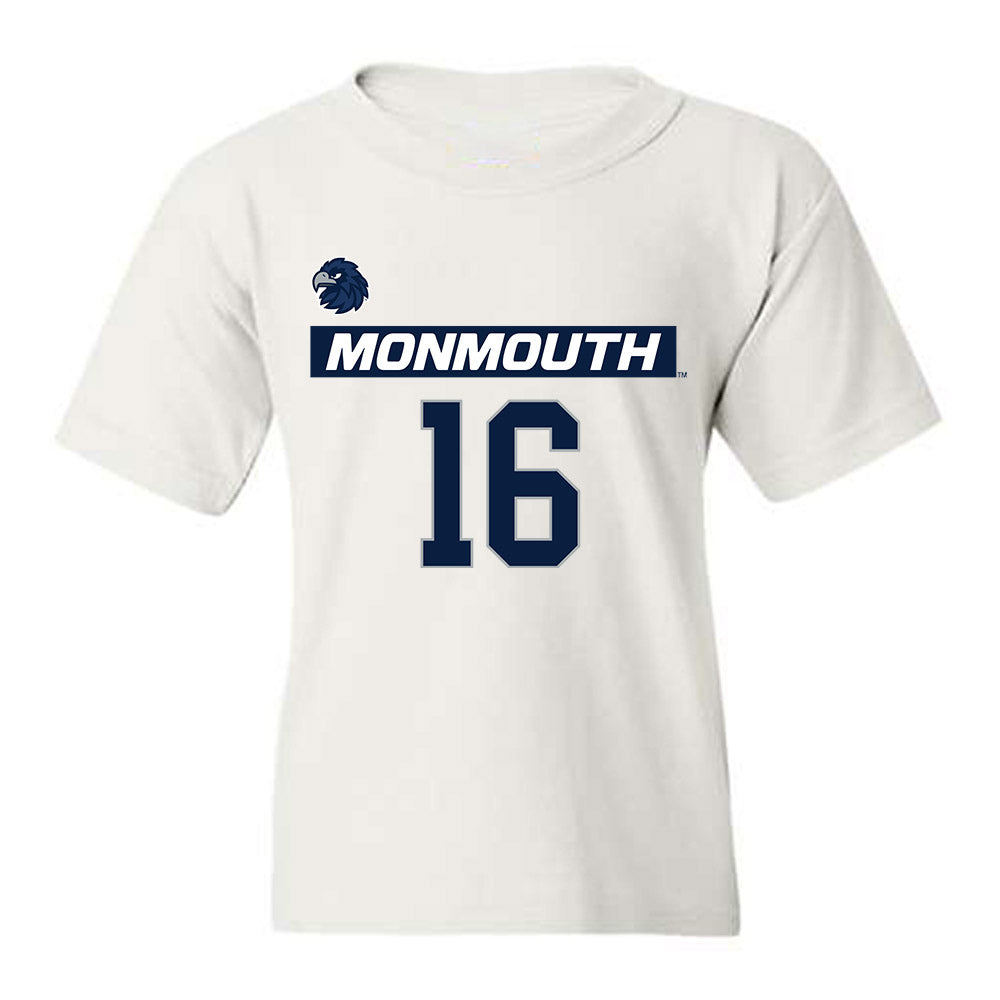Monmouth - NCAA Men's Lacrosse : Daniel Boyer - Replica Shersey Youth T-Shirt-0