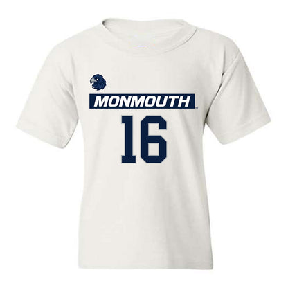 Monmouth - NCAA Men's Lacrosse : Daniel Boyer - Replica Shersey Youth T-Shirt-0