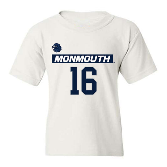 Monmouth - NCAA Men's Lacrosse : Daniel Boyer - Replica Shersey Youth T-Shirt-0