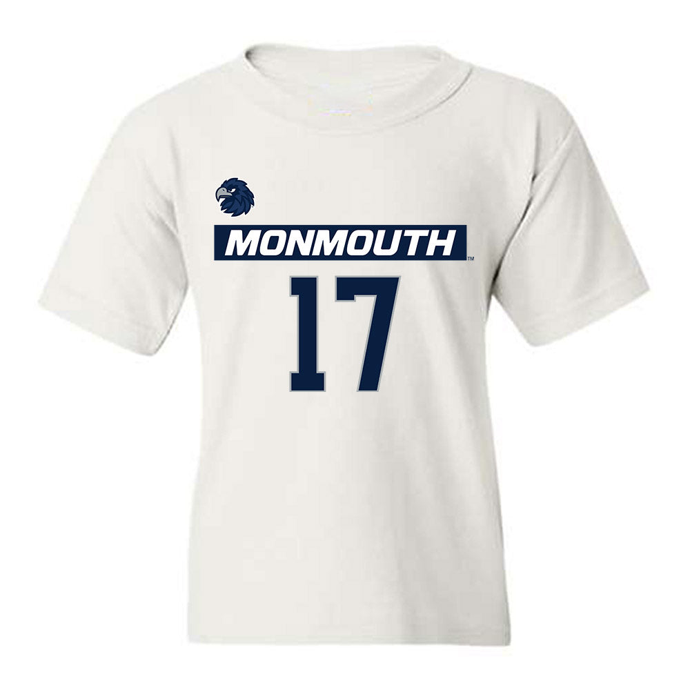Monmouth - NCAA Men's Lacrosse : Terrence Lacewell - Replica Shersey Youth T-Shirt-0