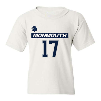 Monmouth - NCAA Men's Lacrosse : Terrence Lacewell - Replica Shersey Youth T-Shirt-0