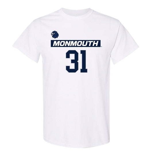 Monmouth - NCAA Men's Lacrosse : Brayden Lasensky - Replica Shersey T-Shirt-0