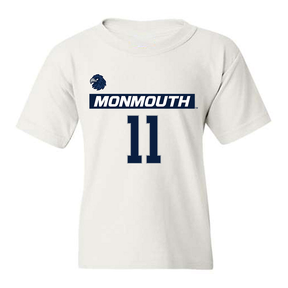 Monmouth - NCAA Men's Lacrosse : Sean Ketchen - Replica Shersey Youth T-Shirt-0