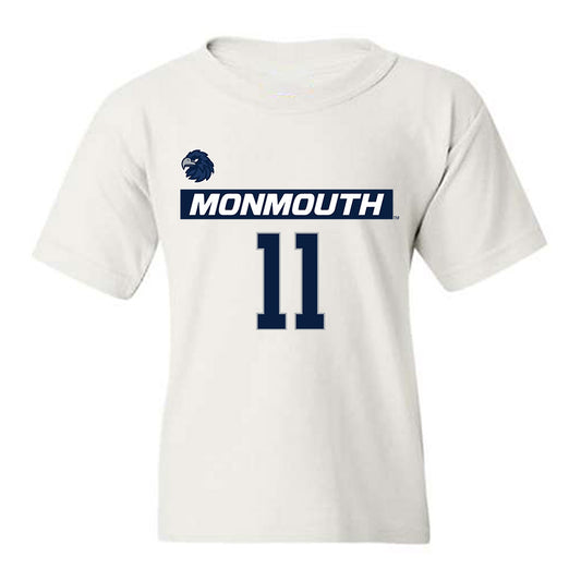 Monmouth - NCAA Men's Lacrosse : Sean Ketchen - Replica Shersey Youth T-Shirt-0