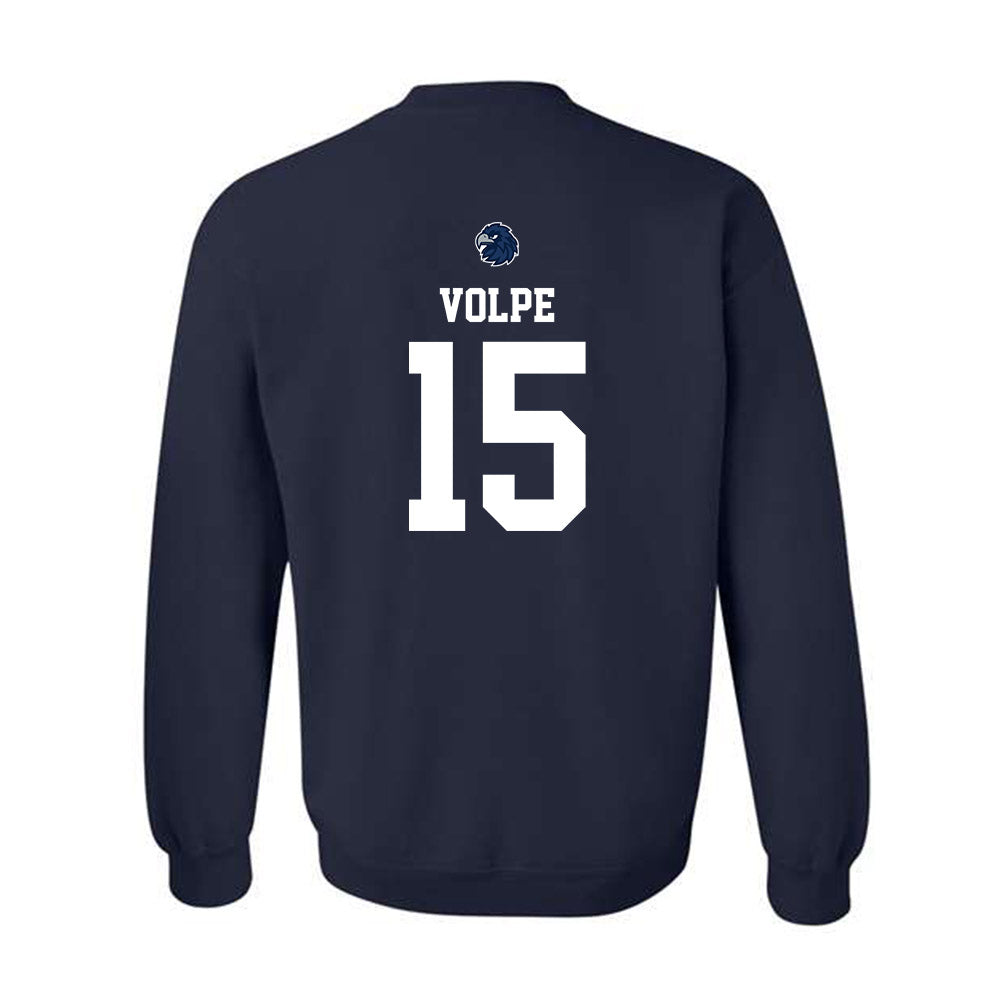 Monmouth - NCAA Men's Soccer : Colin Volpe - Blue Crewneck Sweatshirt