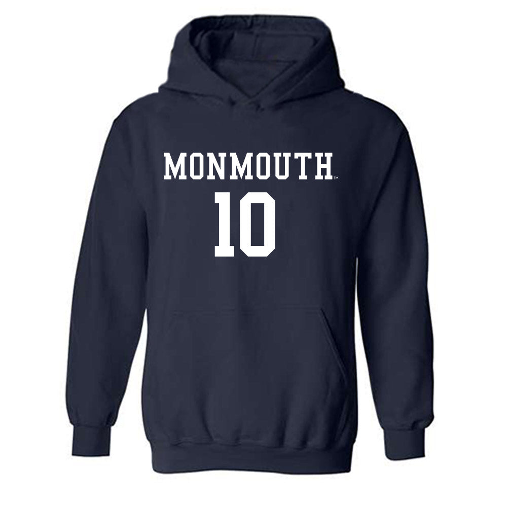 Monmouth - NCAA Men's Soccer : Patrick Osiecki - Hooded Sweatshirt