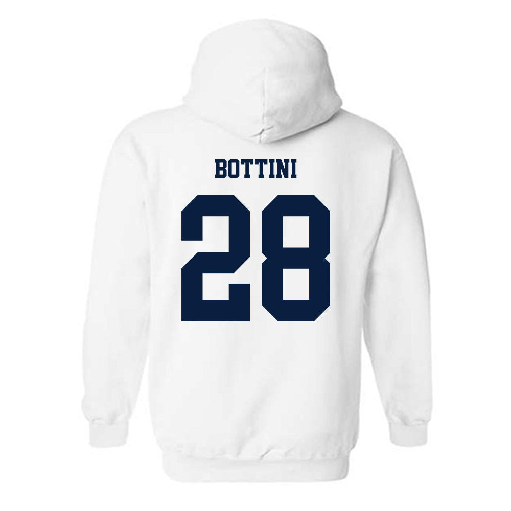 Monmouth - NCAA Men's Soccer : Jasen Bottini - Replica Shersey Hooded Sweatshirt-1